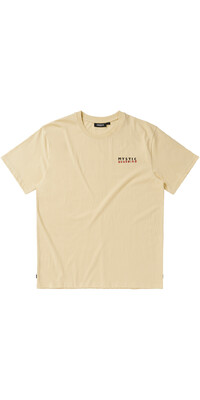 2024 Mystic Hommes Trace Tee 35105.240008 - Warm Sand